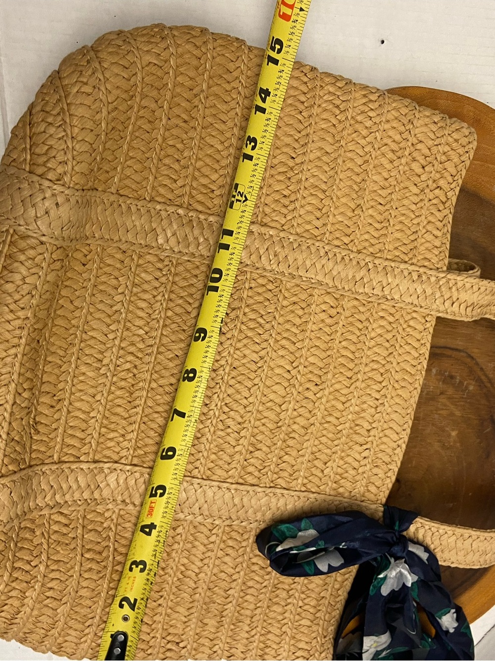 Draper James Spring Summer woven tote - Picture 7 of 10